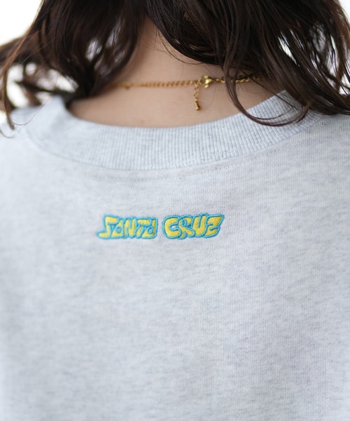 トレーナー スウェット 「ムラサキスポーツ限定」SANTACRUZ/サンタクルーズ サガラ刺繍 スウェット 502243333 レディース SANTA CRUZ トレーナー スウェット 「ムラサキスポーツ限定