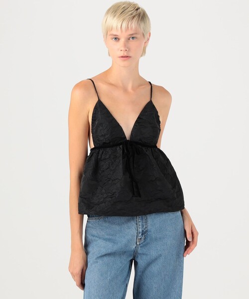 FETICO / BOTANICAL JACQUARD キャミ キャミソール GANNI Botanical Jacquard キャミソールトップ レディース