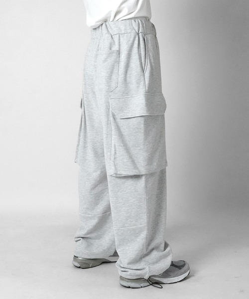 アンチビクスク8ポッケ スエットカーゴパンツ アンチビクスク スエット