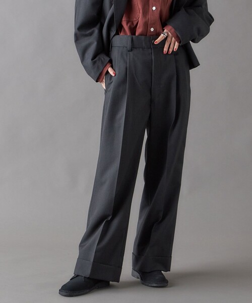 SHIPS（シップス） パンツ SHIPS NINE CASE:ワイド パンツ レディース