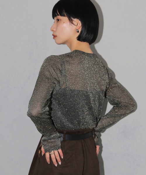 cheriella ニット セーター 「cheriella」ベーシックラメシアー