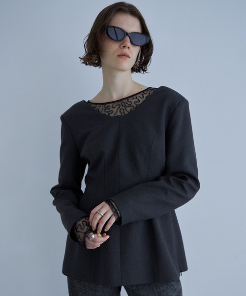 JOSE MOON（ジョゼムーン） ブラウス シャツ 2WAY CONSCIOUS PULLOVER