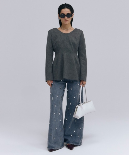JOSE MOON（ジョゼムーン） ブラウス シャツ 2WAY CONSCIOUS PULLOVER