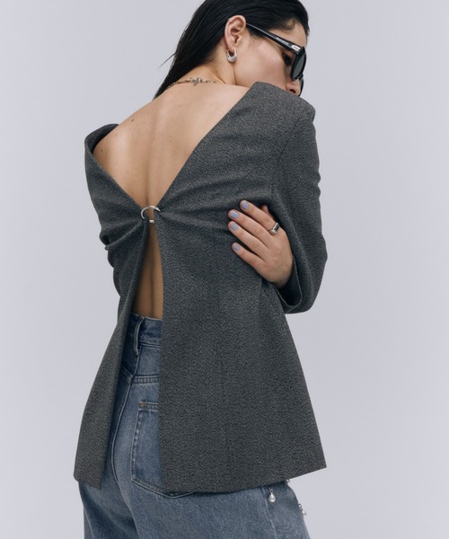 JOSE MOON ブラウス シャツ 2WAY CONSCIOUS PULLOVER/ツーウェイ