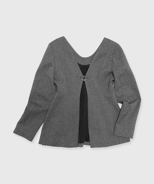 ブラウス シャツ 2WAY CONSCIOUS  PULLOVER/ツーウェイコンシャスプルオーバー レディース JOSE MOON ブラウス シャツ 2WAY CONSCIOUS PULLOVER/ツーウェイ