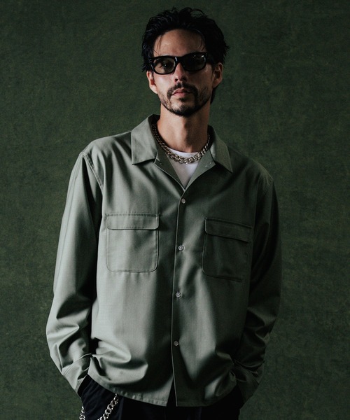 シャツ CRIMIE FLAP POCKET LONG SLEEVE SHIRT CRIMIE（クライミー） シャツ FLAP POCKET LONG SLEEVE SHIRT