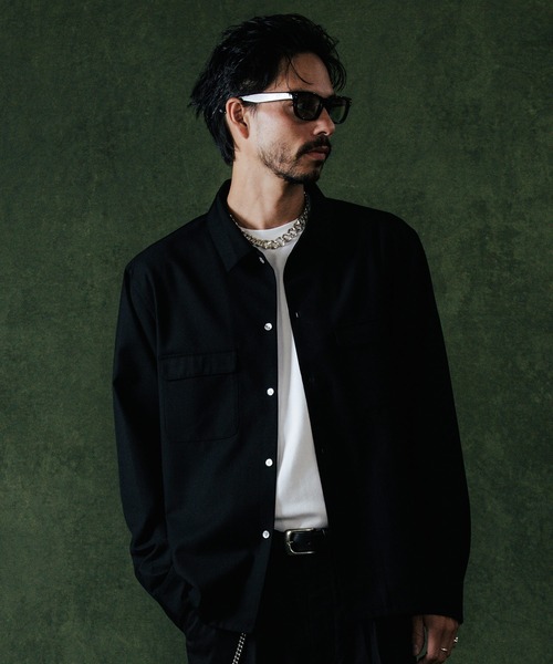 CRIMIE（クライミー） シャツ FLAP POCKET LONG SLEEVE SHIRT