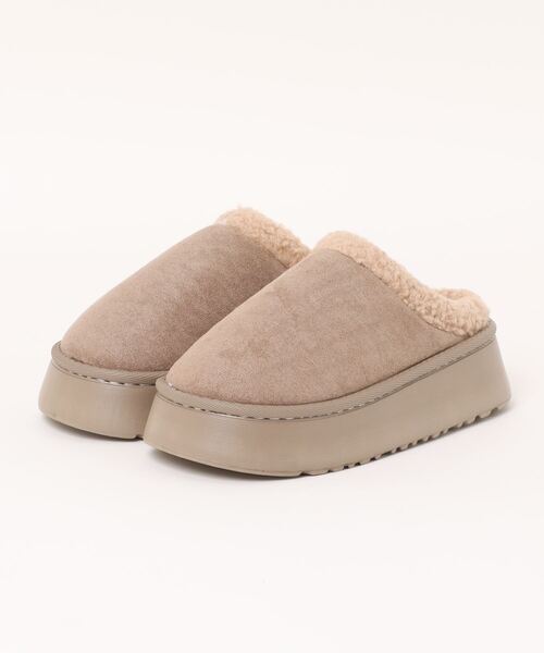 スリッポン もこもこ フェイクムートン レディース : ZOZOTOWN Yahoo