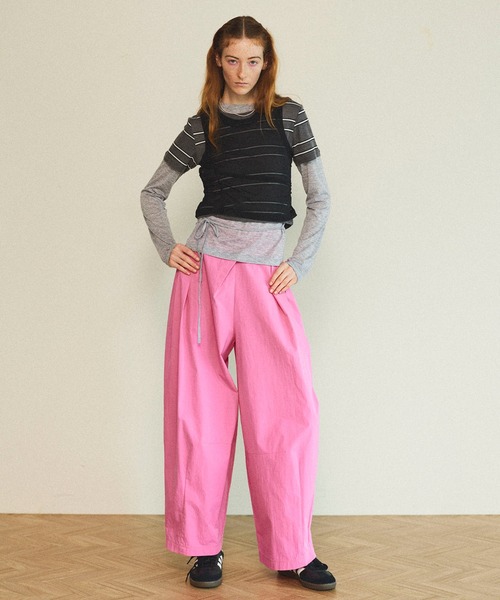 MAISON SPECIAL tシャツ Multiway Layered Tops/マルチ