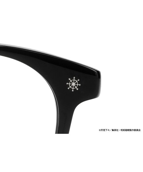 Zoff 伊達メガネ メガネ 眼鏡 「伏黒恵モデル」ボストン型