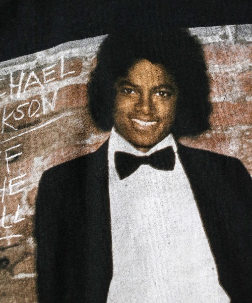 キムタク着 THRIFTY LOOK Michael Jackson Tシャツ THRIFTY LOOK t