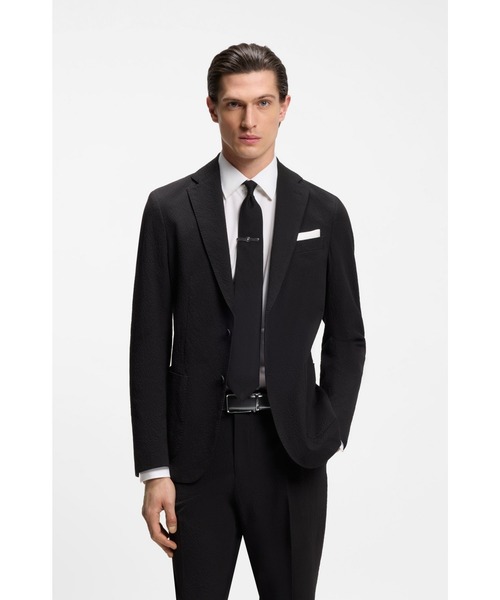 BOSS（HUGO BOSS） ベルト イタリアンレザー オートロックベルト