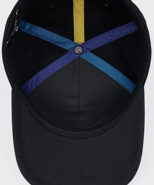 Paul Smith ポールスミススポーツストライプテープタブキャップ ブラック PS Paul Smith キャップ 帽子 「限定」スポーツストライプテープ
