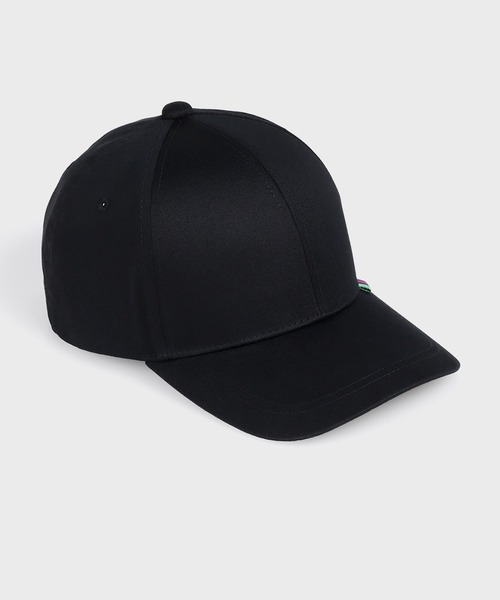 Paul Smith ポールスミススポーツストライプテープタブキャップ ブラック PS Paul Smith キャップ 帽子 「限定」スポーツストライプテープ
