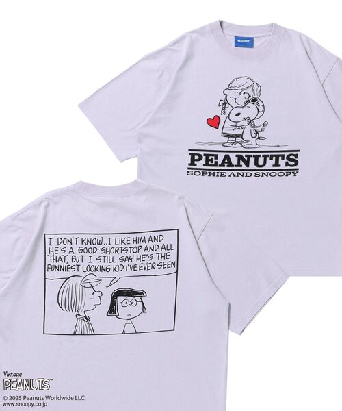 SNOOPY tシャツ 「SEQUENZ（シークエンズ）」TP VINTAGE
