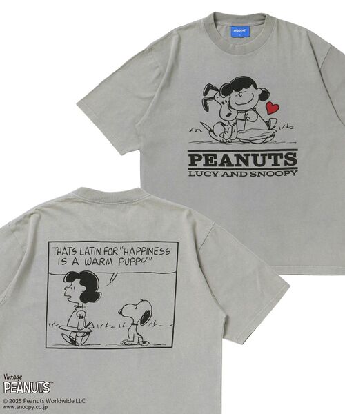 【Roku ロク】ヴィンテージスヌーピー プリントTシャツ 半袖 Roku ロク】ヴィンテージスヌーピー プリントTシャツ 半袖