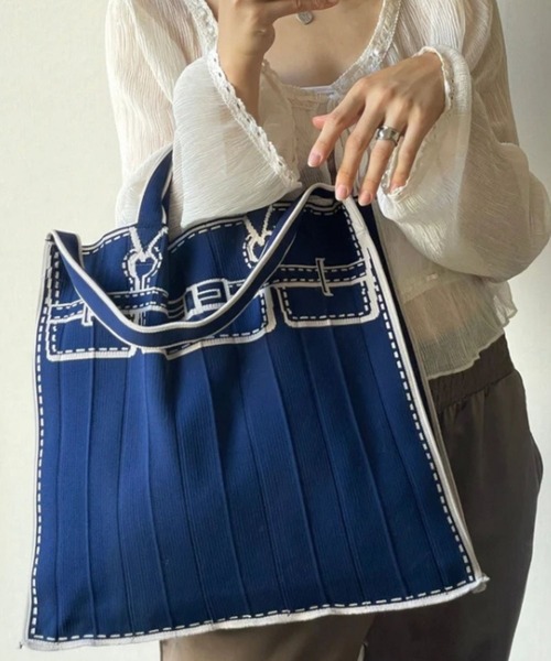CK×KNT365　トートバッグ KNT365 トートバッグ Mam LOVE ＆ PEACE レディース メンズ