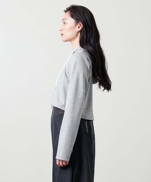 パーカー 「MARW UNITED ARROWS」ショート ジップアップ パーカー レディース MARW UNITED ARROWS パーカー 「MARW ARROWS」ショート ジップ