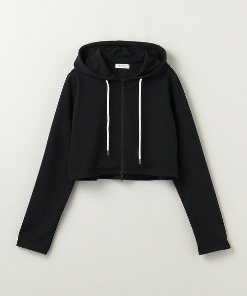 パーカー 「MARW UNITED ARROWS」ショート ジップアップ パーカー レディース MARW UNITED ARROWS パーカー 「MARW ARROWS」ショート ジップ