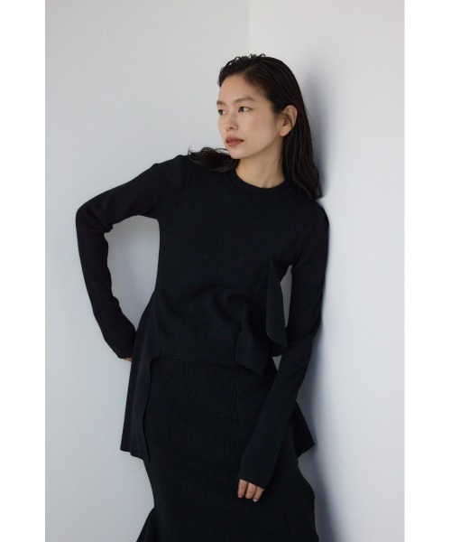 PLUS（AZUL BY MOUSSY） ワンピース 「PLUS」アシンメトリーレイヤード