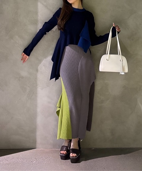 PLUS（AZUL BY MOUSSY） ワンピース 「サイズ，身長別画像あり」「PLUS