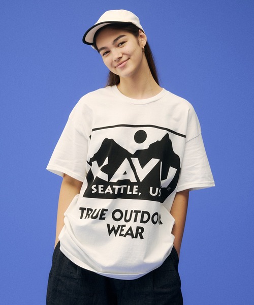 KAVU（カブー） tシャツ Big Logo Tee/ビッグロゴティー メンズ