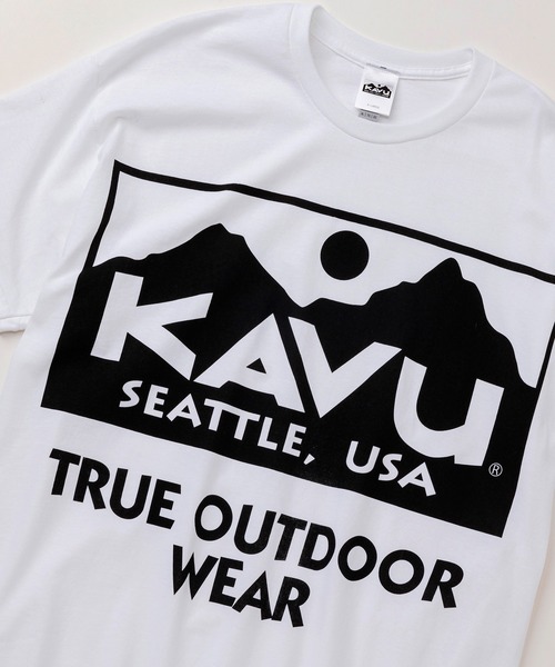 KAVU（カブー） tシャツ Big Logo Tee/ビッグロゴティー メンズ