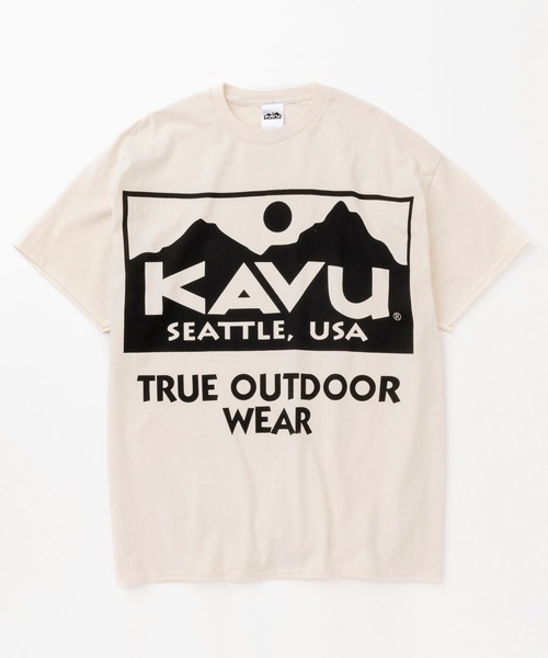 KAVU（カブー） tシャツ Big Logo Tee/ビッグロゴティー メンズ