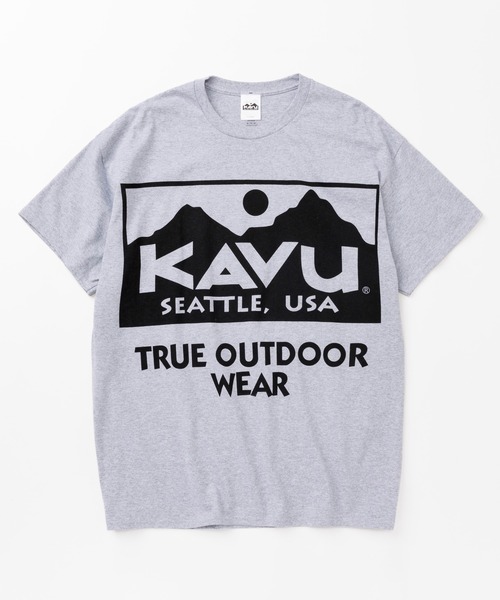 KAVU（カブー） tシャツ Big Logo Tee/ビッグロゴティー メンズ