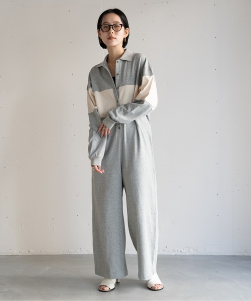 hwyl オールインワン カットポロジャンプスーツ レディース
