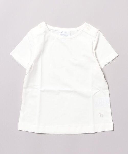 HAKKA BABY（ハッカベビー） tシャツ 「ベビー」ボートネック半袖T 