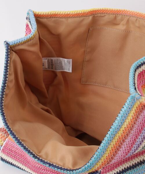 GAP トートバッグ レインボー ストロー レディース : ZOZOTOWN