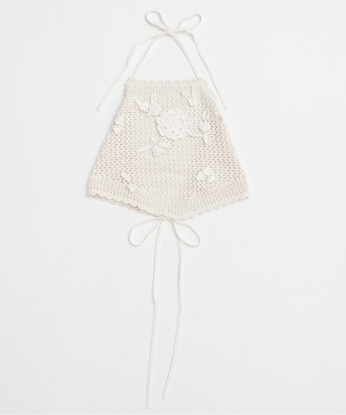 MAISON SPECIAL ベスト ジレ Motif Bustier/モチーフビスチェ