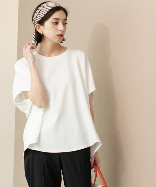 OPAQUE.CLIP tシャツ リラクシードルマンスリーブトップス「UV