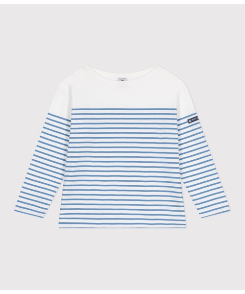 新品　プチバトー　長袖カットソー　サロペット　マリニエール マリニエールプルオーバー｜ベビー服・子供服通販のPETTIT BATEAU【公式】