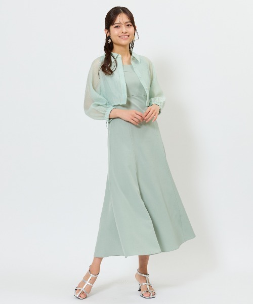 AND COUTURE（アンドクチュール） セットアップ 夏 シアーシャツ