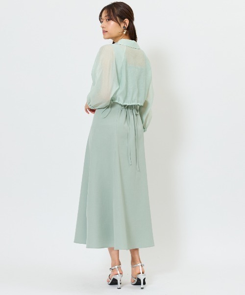 AND COUTURE（アンドクチュール） セットアップ 夏 シアーシャツ