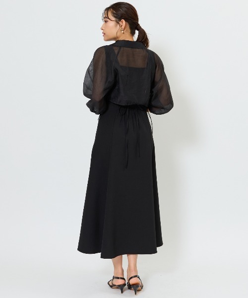 AND COUTURE（アンドクチュール） セットアップ 夏 シアーシャツ
