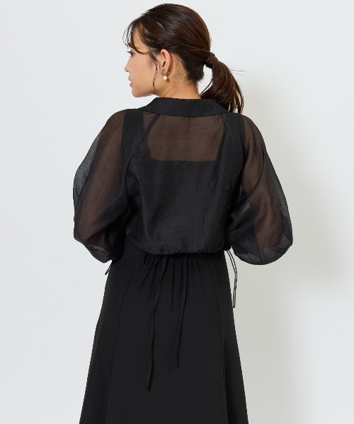 AND COUTURE（アンドクチュール） セットアップ 夏 シアーシャツ