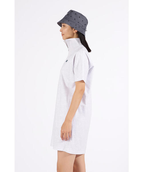 美品 大きめ　new balance ハーフジップ　ワンピース　ゴルフ　ウェア ストレッチ スウェット ハーフジップ ワンピース (WOMENS) | new