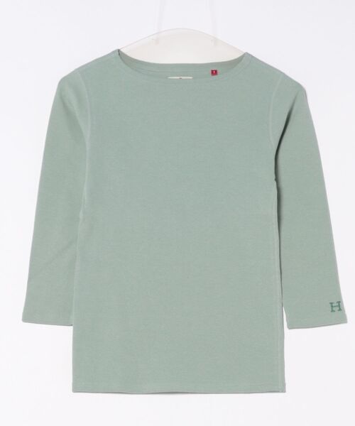 tシャツ ストレッチフライス ボートネック ハーフスリーブ Tシャツ ウイメンズ レディース HOLLYWOOD RANCH MARKET tシャツ ストレッチフライス ボート