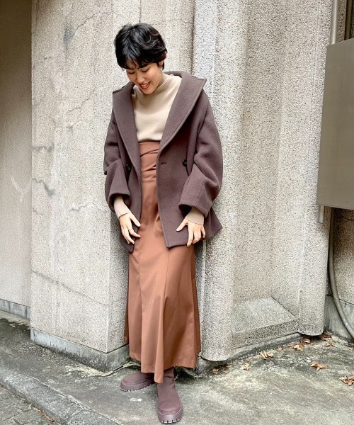 emmi チェスターコート 0 アイボリー レディース : ZOZOTOWN Yahoo!店