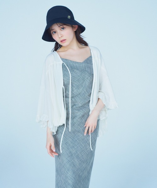 【美品】スナイデル シースルーキャミワンピース SNIDEL ワンピース デザインキャミワンピース : ZOZOTOWN Yahoo