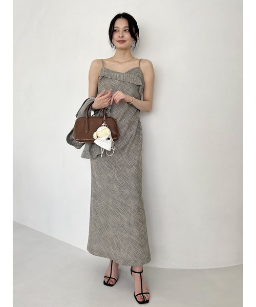 【(●´ω｀●) 】SNIDEL キャミワンピ　ワンピース SNIDEL（スナイデル）の「キャミワンピース（ワンピース）」 - WEAR