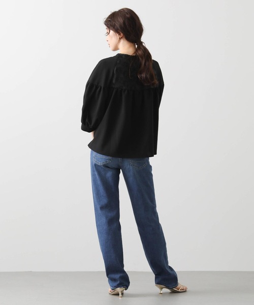 Gready Brilliant ブラウス シャツ LU3Dフラワーパフ Gready Brilliant ブラウス シャツ LU3Dフラワーパフ