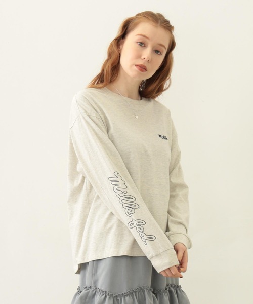 tシャツ ICING LOGO WIDE L/S TEE レディース メンズ