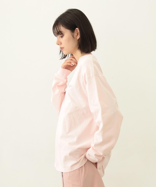 MILKFED.（ミルクフェド） tシャツ ICING LOGO WIDE L/S TEE