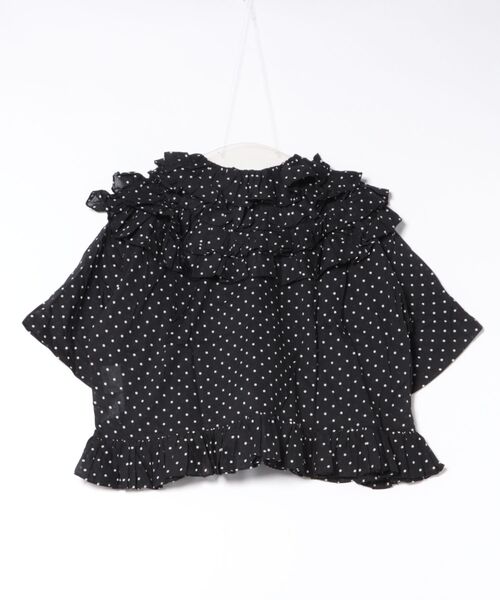 crinkle crinkle crinkle】 cotton frill coller shirts（シャツ