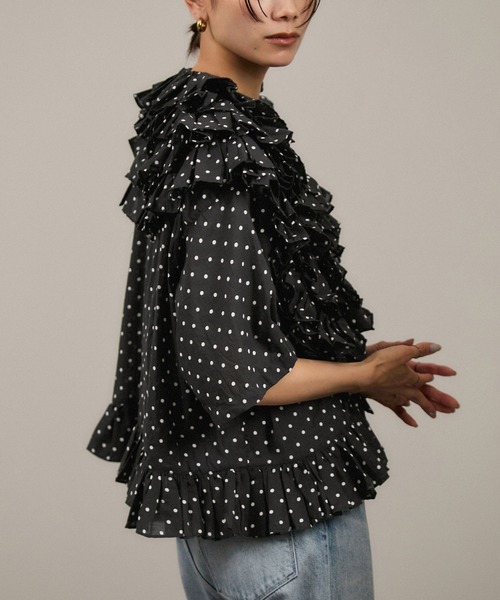 crinkle crinkle crinkleフリル付長袖シャツ 楽天市場】【SALE！30%OFF】クリンクル クリンクル クリンクル