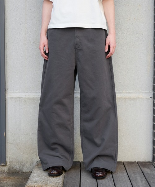 Regen Glanz パンツ wide buggy cotton pants/ワイドバギーコットン